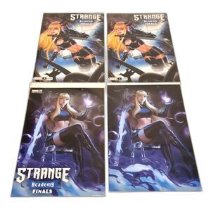 Marvel Strange Academy Finals 4-Comic Set #2 R1CO + #4 Jay Anacleto Magik